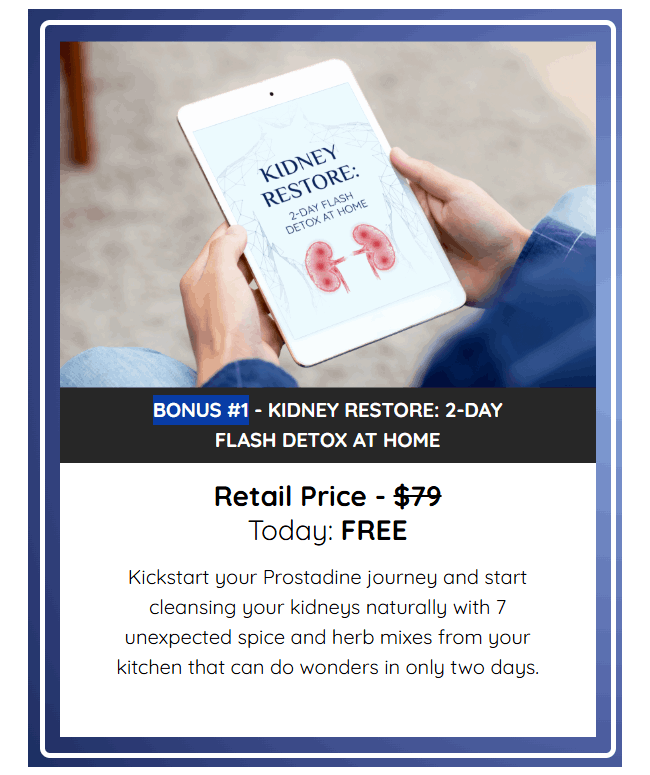 Prostadine Natural Prostate Health Supplement